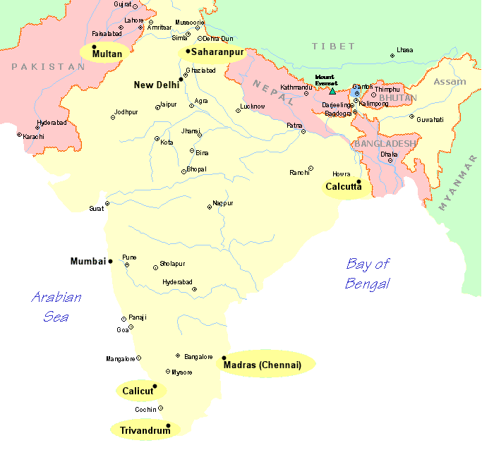 Map of India